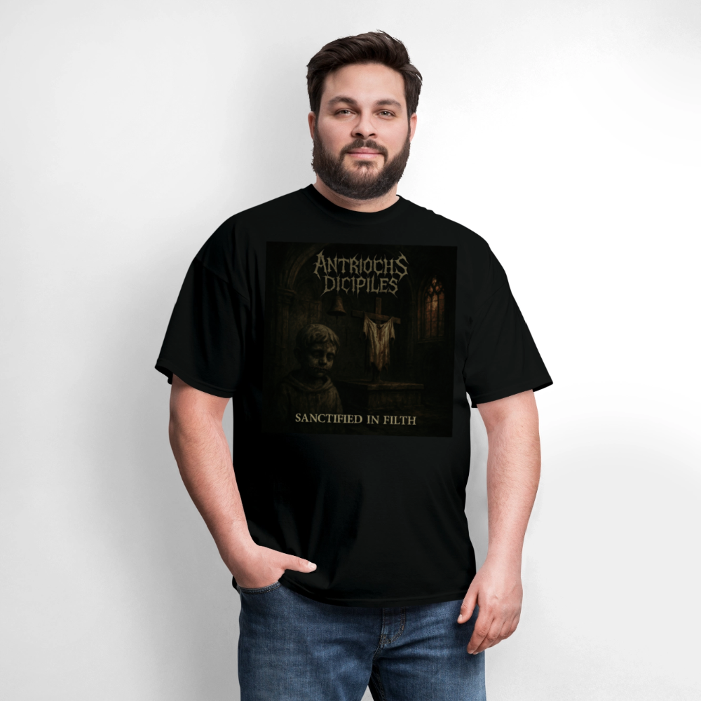Antrioch's Disciples Sanctified in Filth Men's T-Shirt | GILDAN 5000 - black