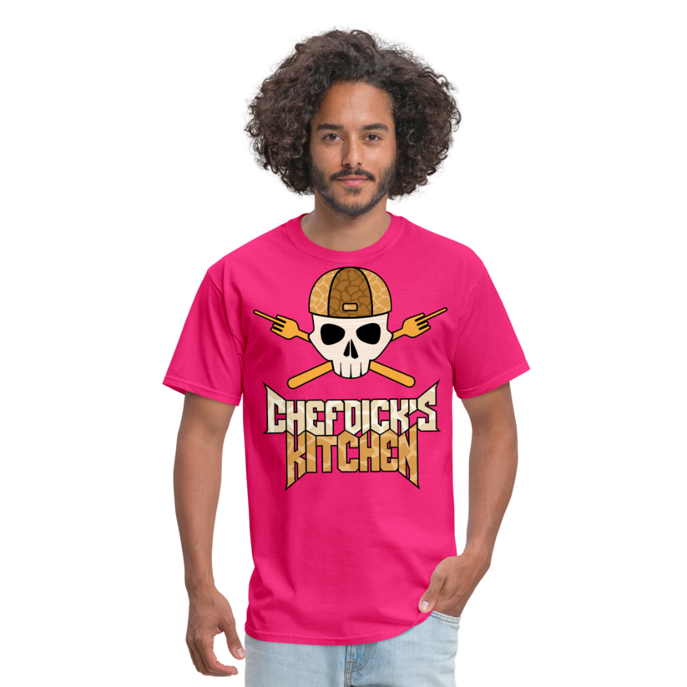 Chef Dick's Kitchen Unisex Classic T-Shirt - fuchsia