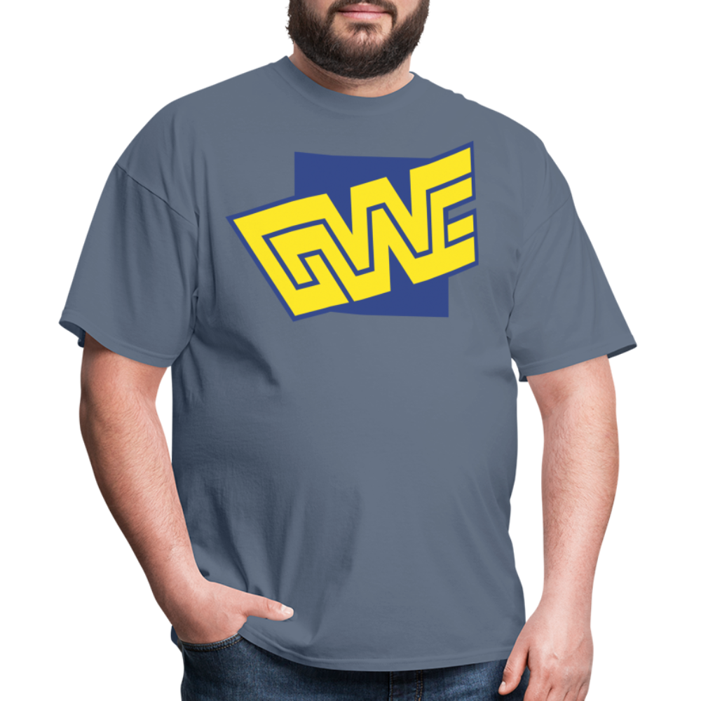 (Rad Rags Exclusive) GWC Greatest Wrestling Collection Unisex Classic T-Shirt - denim