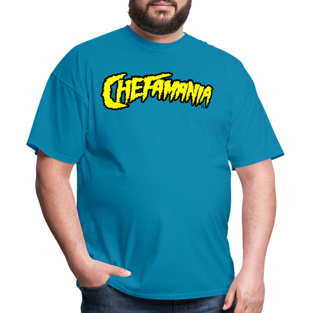 Chefamania Yellow Unisex Classic T-Shirt - turquoise