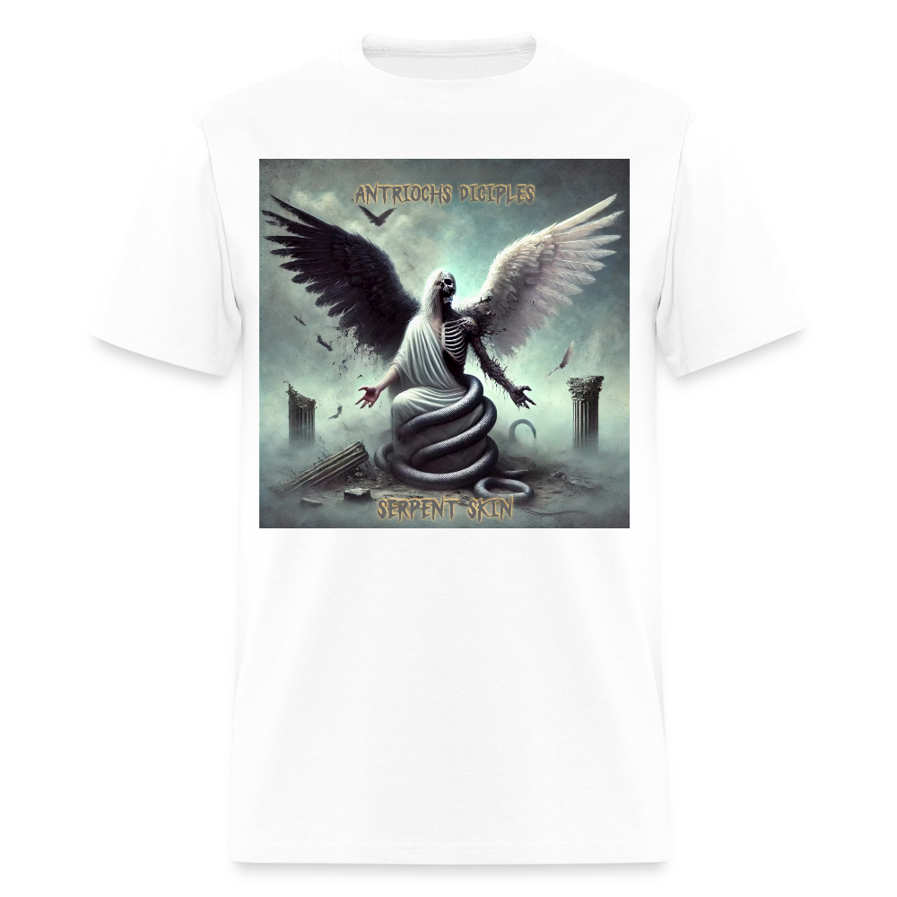 Antrioch's Disciples Serpent Skin Men's T-Shirt | GILDAN 5000 - white