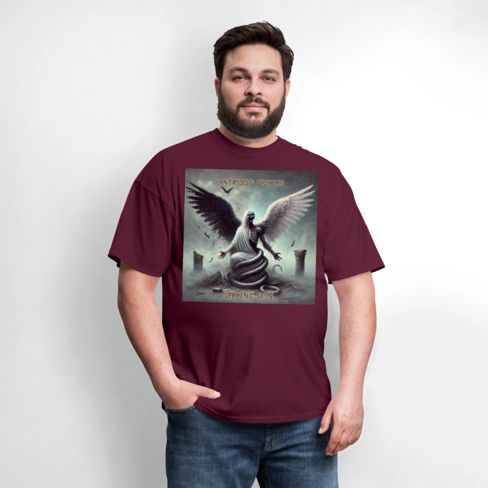 Antrioch's Disciples Serpent Skin Men's T-Shirt | GILDAN 5000 - burgundy