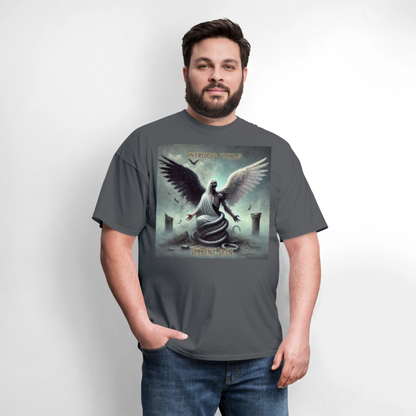 Antrioch's Disciples Serpent Skin Men's T-Shirt | GILDAN 5000 - charcoal