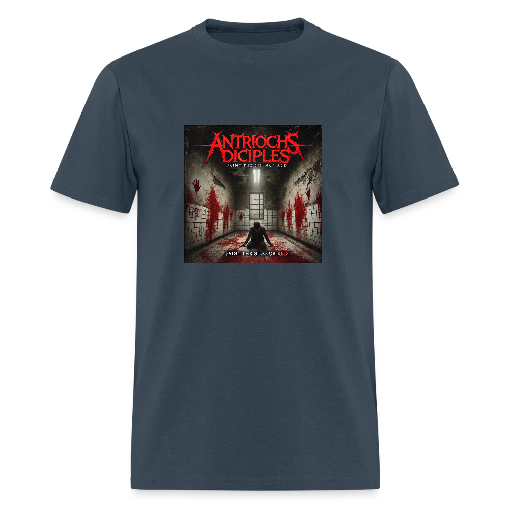 Antrioch's Disciples Paint the Silence Red Men's T-Shirt | GILDAN 5000 -  blue dusk