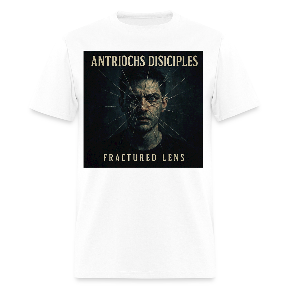 Antrioch's Disciples Fractured Lens  Men's T-Shirt | GILDAN 5000 - white