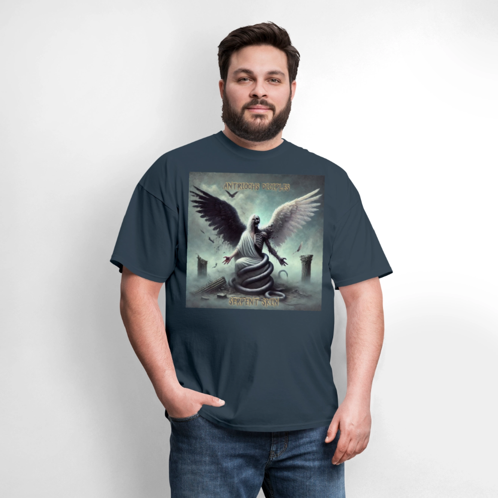 Antrioch's Disciples Serpent Skin Men's T-Shirt | GILDAN 5000 -  blue dusk