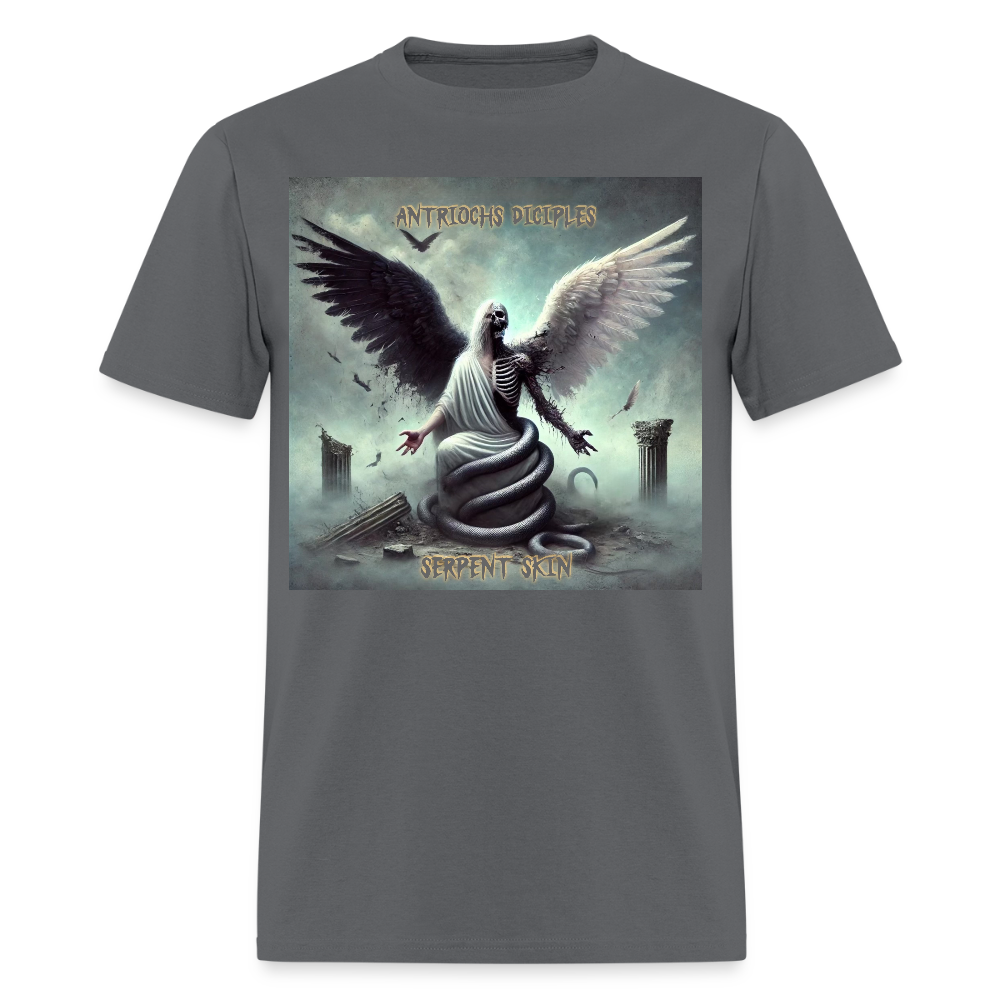 Antrioch's Disciples Serpent Skin Men's T-Shirt | GILDAN 5000 - charcoal