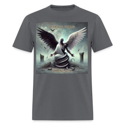 Antrioch's Disciples Serpent Skin Men's T-Shirt | GILDAN 5000 - charcoal