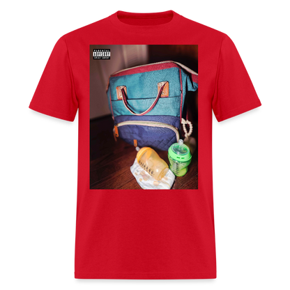 Remitheesnackgod's Day In The Life Unisex Classic T-Shirt - red