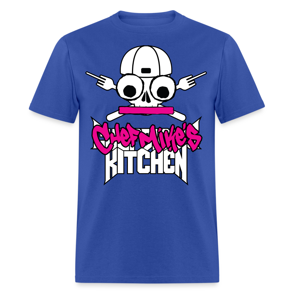 Chef Mike's Kitchen Unisex Classic T-Shirt - royal blue