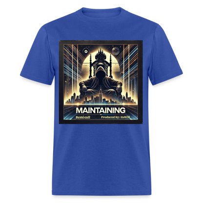 Remitheesnackgod's Maintaining Unisex Classic T-Shirt - royal blue