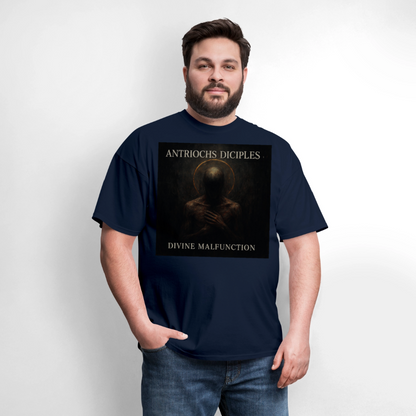 Antrioch's Disciples Divine Malfunction Men's T-Shirt | GILDAN 5000 - navy