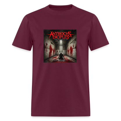 Antrioch's Disciples Paint the Silence Red Men's T-Shirt | GILDAN 5000 - burgundy