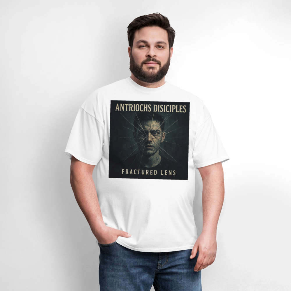 Antrioch's Disciples Fractured Lens  Men's T-Shirt | GILDAN 5000 - white