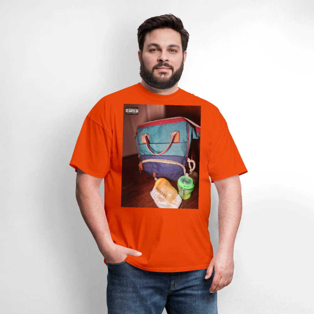 Remitheesnackgod's Day In The Life Unisex Classic T-Shirt - orange
