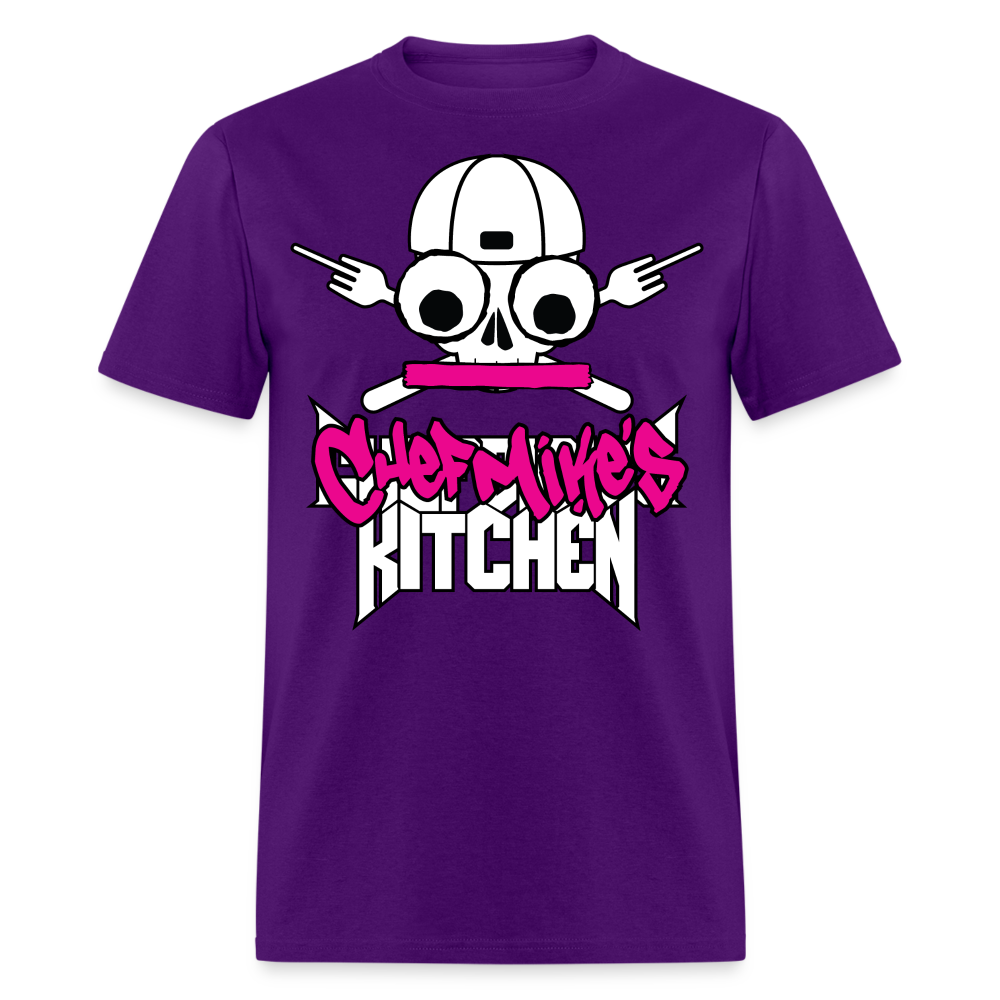 Chef Mike's Kitchen Unisex Classic T-Shirt - purple