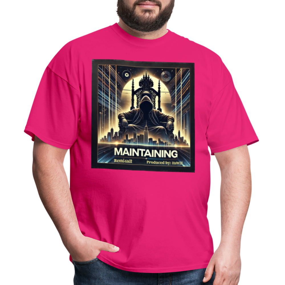 Remitheesnackgod's Maintaining Unisex Classic T-Shirt - fuchsia