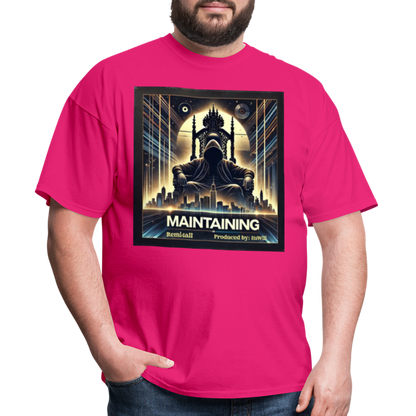 Remitheesnackgod's Maintaining Unisex Classic T-Shirt - fuchsia