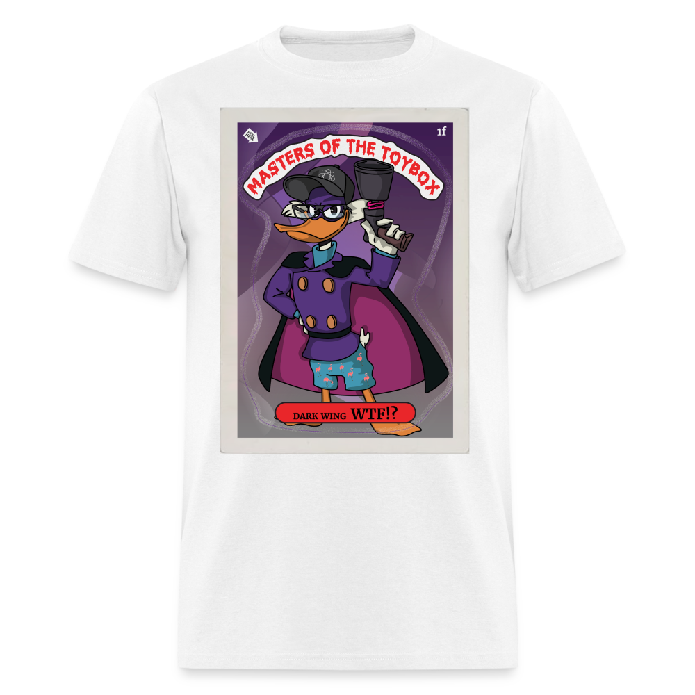 Masters of the Toybox Darkwing Duck Unisex Classic T-Shirt - white