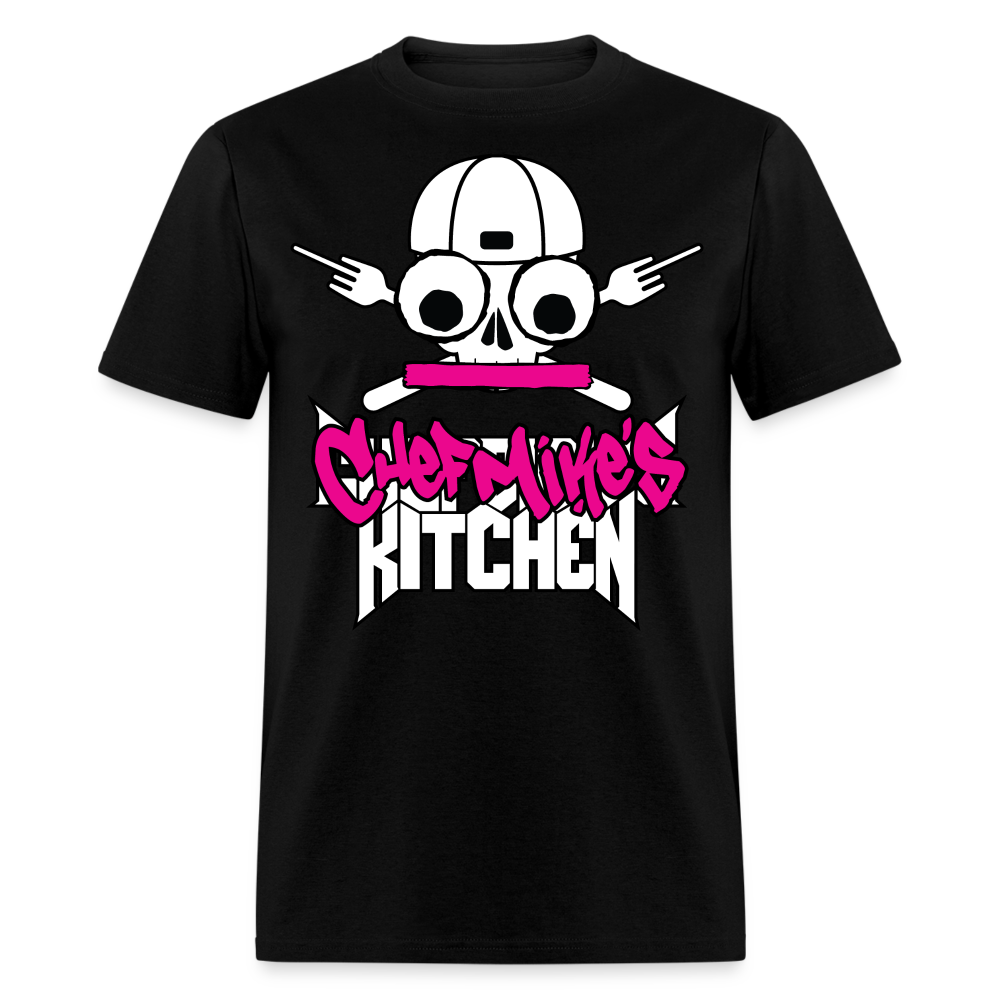 Chef Mike's Kitchen Unisex Classic T-Shirt - black