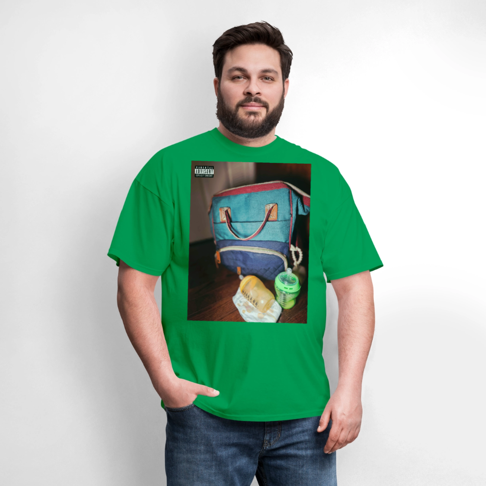 Remitheesnackgod's Day In The Life Unisex Classic T-Shirt - bright green