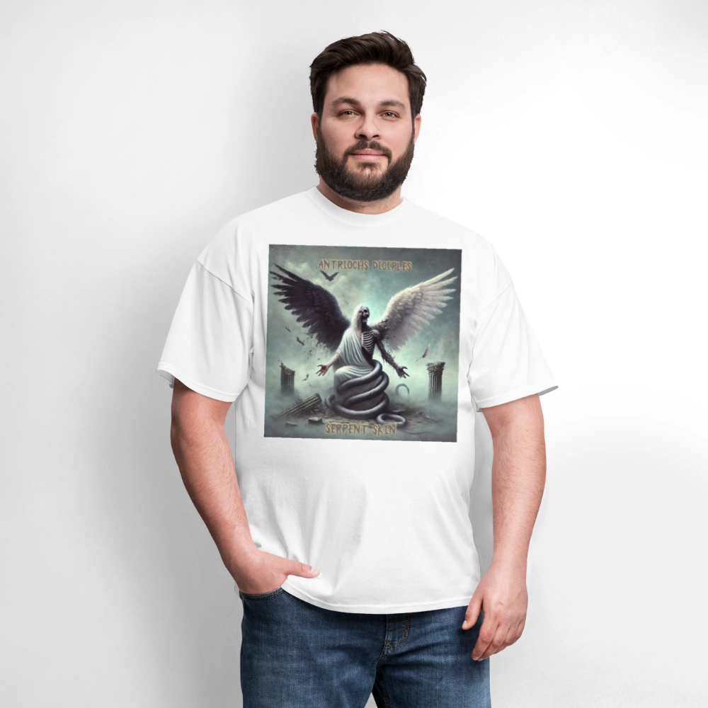 Antrioch's Disciples Serpent Skin Men's T-Shirt | GILDAN 5000 - white