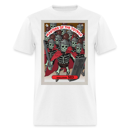 Masters of the Toybox Skeleton Sid Unisex Classic T-Shirt - white