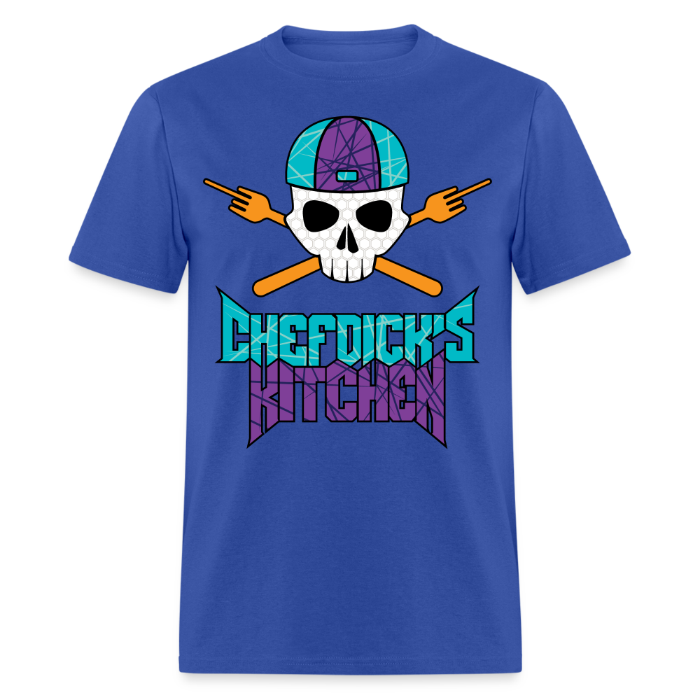 Chef Dick's Kitchen Hornet Style Unisex Classic T-Shirt - royal blue