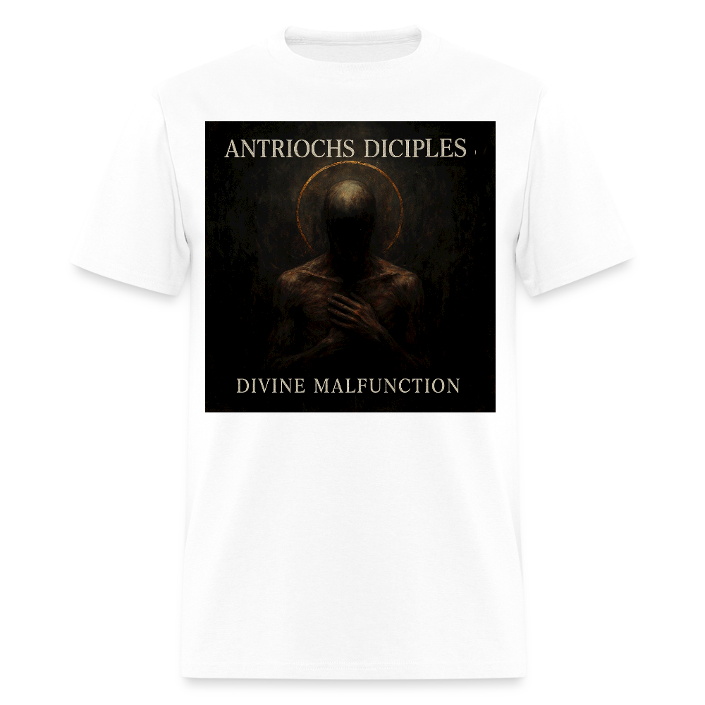 Antrioch's Disciples Divine Malfunction Men's T-Shirt | GILDAN 5000 - white