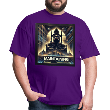 Remitheesnackgod's Maintaining Unisex Classic T-Shirt - purple