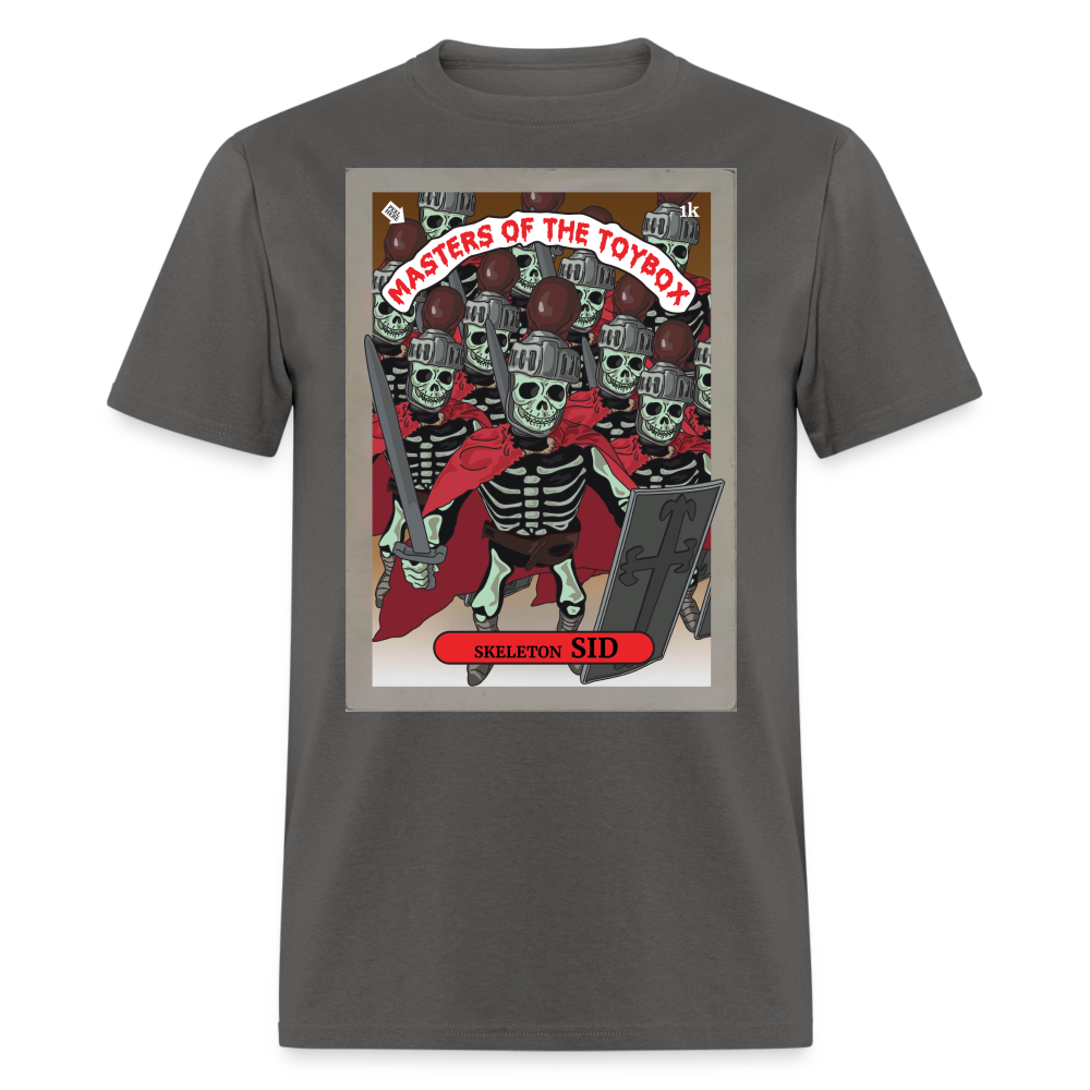 Masters of the Toybox Skeleton Sid Unisex Classic T-Shirt - charcoal