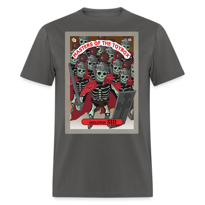 Masters of the Toybox Skeleton Sid Unisex Classic T-Shirt - charcoal