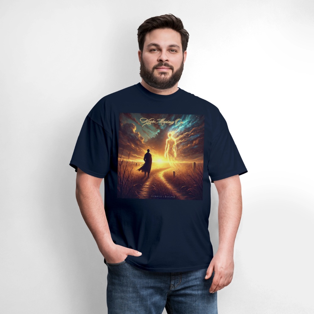 Antrioch's Disciples Keep Moving On Men's T-Shirt | GILDAN 5000 - navy