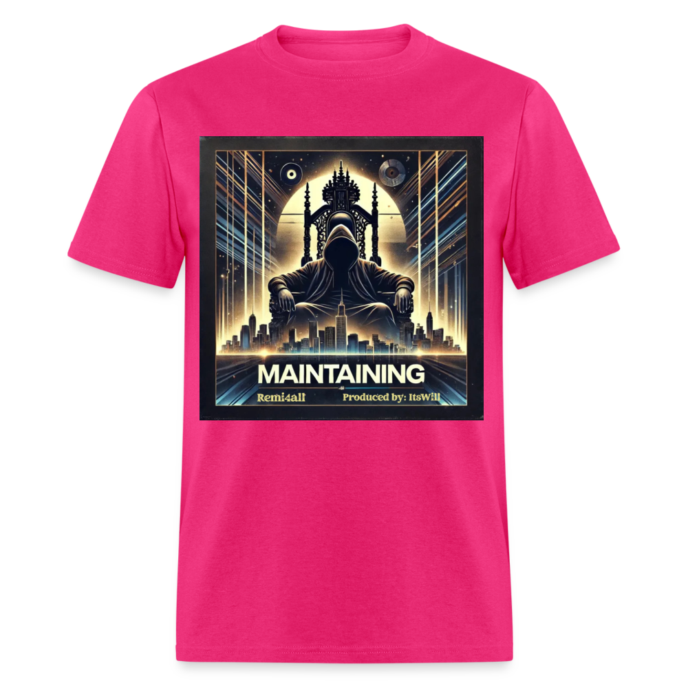 Remitheesnackgod's Maintaining Unisex Classic T-Shirt - fuchsia