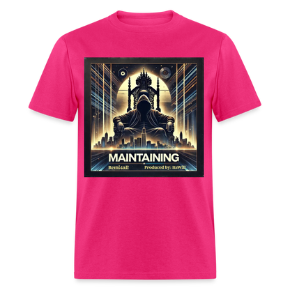 Remitheesnackgod's Maintaining Unisex Classic T-Shirt - fuchsia