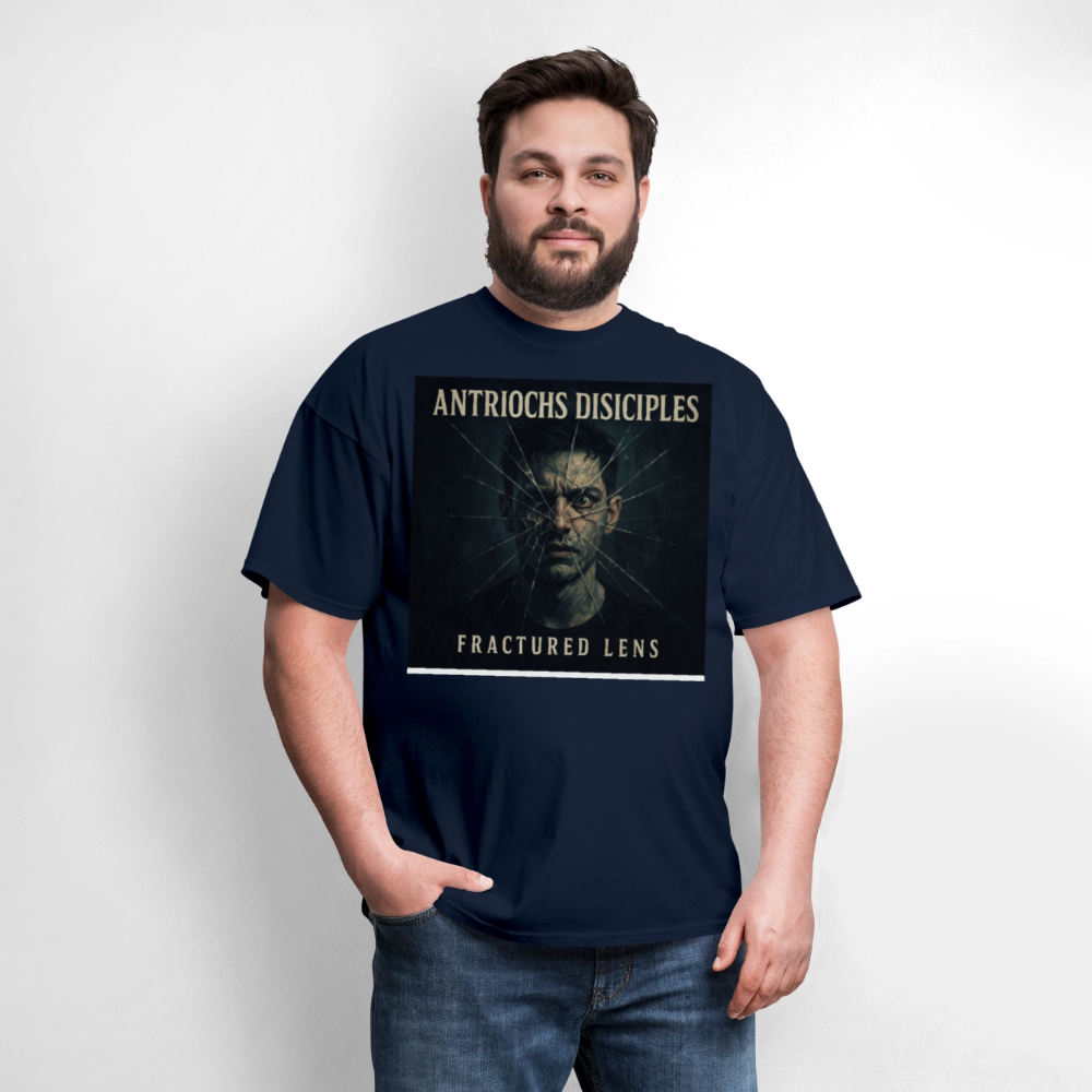 Antrioch's Disciples Fractured Lens  Men's T-Shirt | GILDAN 5000 - navy
