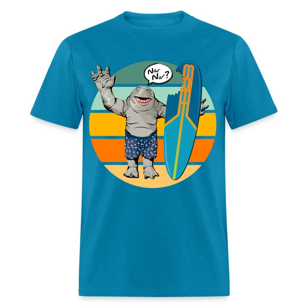 Masters of the Toy Box Shark Unisex Classic T-Shirt - turquoise