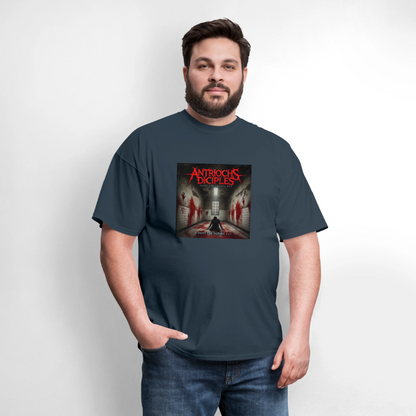 Antrioch's Disciples Paint the Silence Red Men's T-Shirt | GILDAN 5000 -  blue dusk