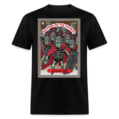 Masters of the Toybox Skeleton Sid Unisex Classic T-Shirt - black