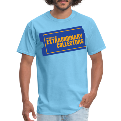 LXC Blockbuster Style Unisex Classic T-Shirt - aquatic blue
