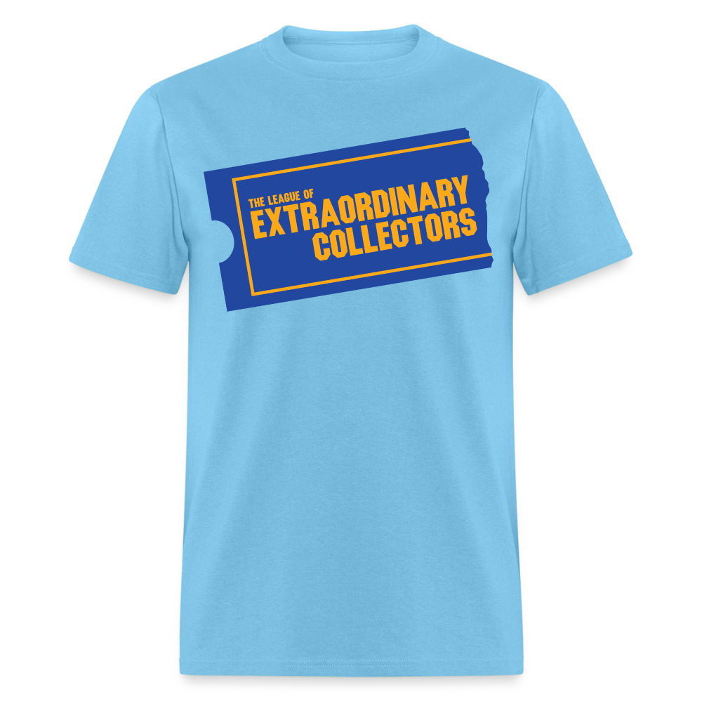 LXC Blockbuster Style Unisex Classic T-Shirt - aquatic blue