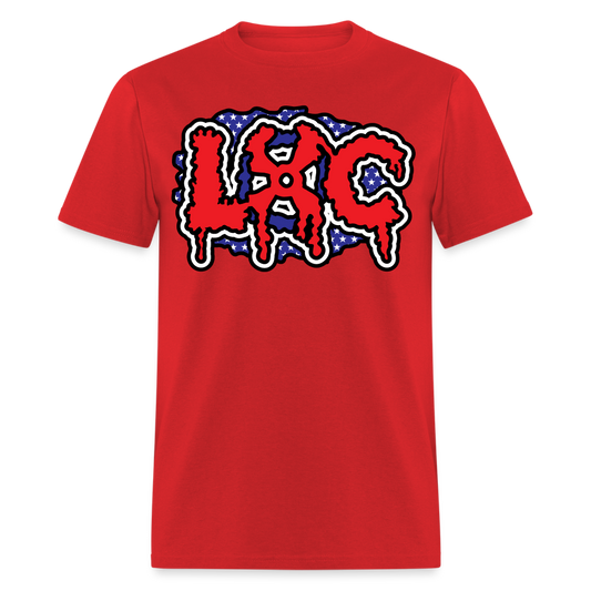 LXC Patriotic themed Unisex Classic T-Shirt - red