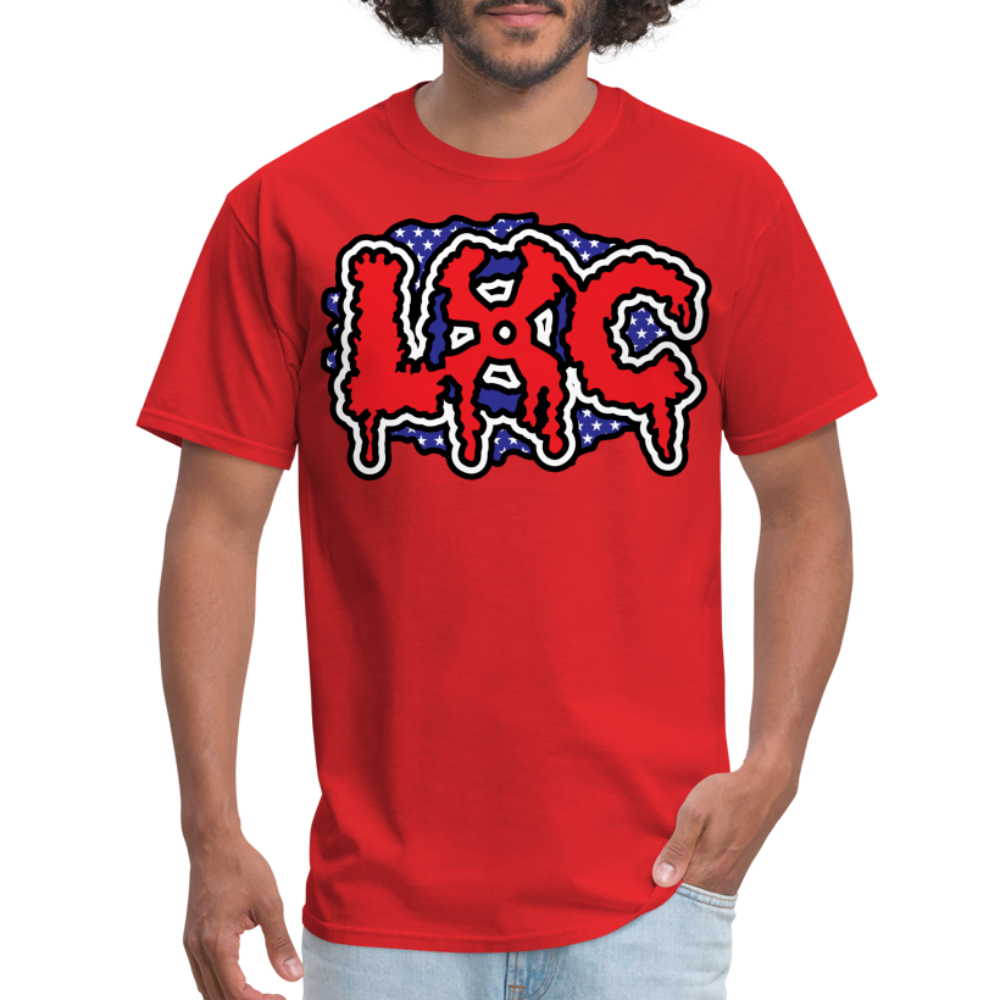 LXC Patriotic themed Unisex Classic T-Shirt - red