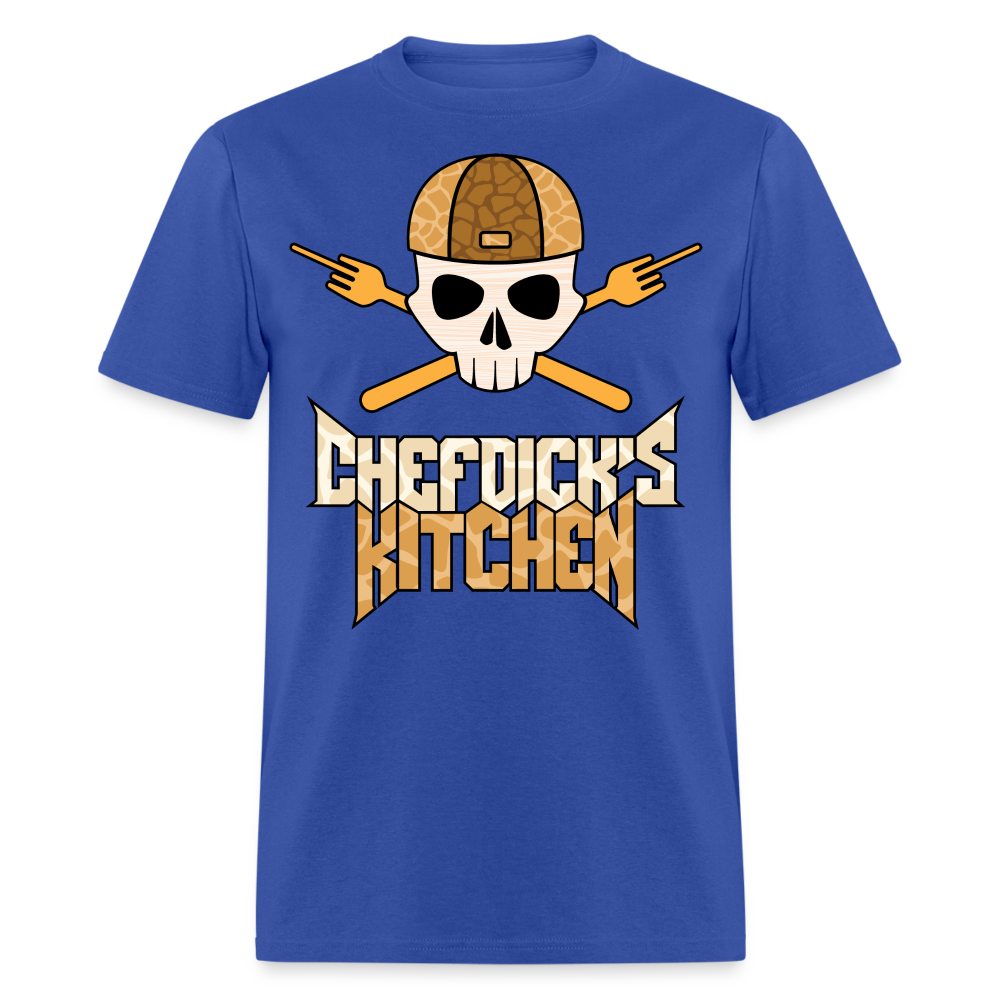 Chef Dick's Kitchen Unisex Classic T-Shirt - royal blue
