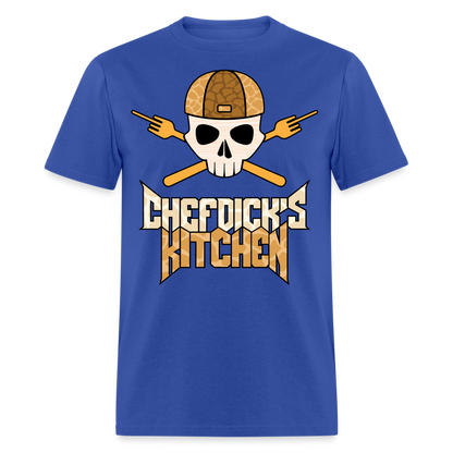 Chef Dick's Kitchen Unisex Classic T-Shirt - royal blue