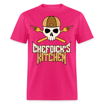 Chef Dick's Kitchen Unisex Classic T-Shirt - fuchsia