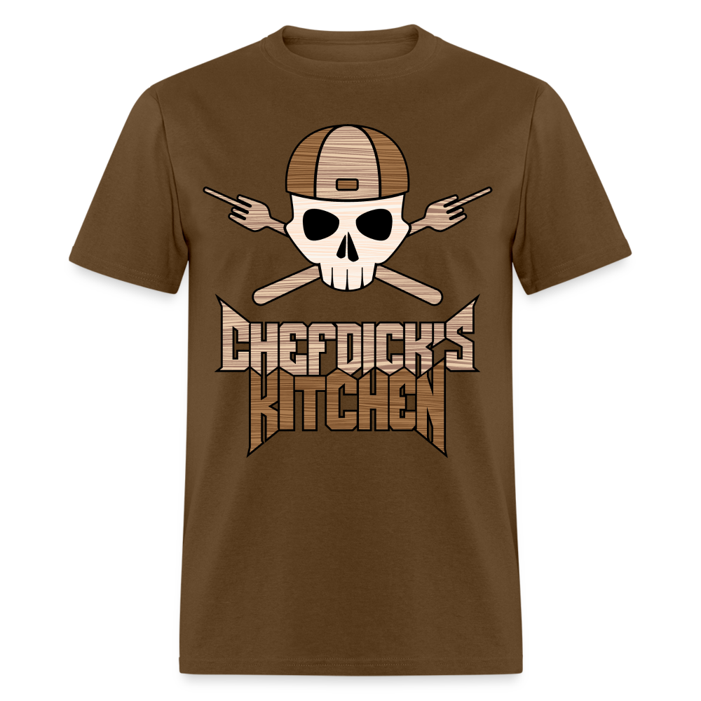 Chef Dick's Kitchen  Unisex Classic T-Shirt - brown