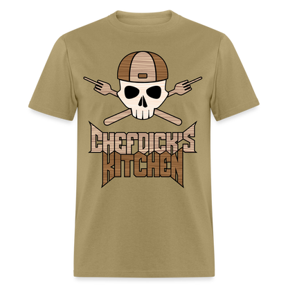 Chef Dick's Kitchen  Unisex Classic T-Shirt - khaki
