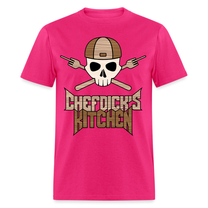 Chef Dick's Kitchen  Unisex Classic T-Shirt - fuchsia