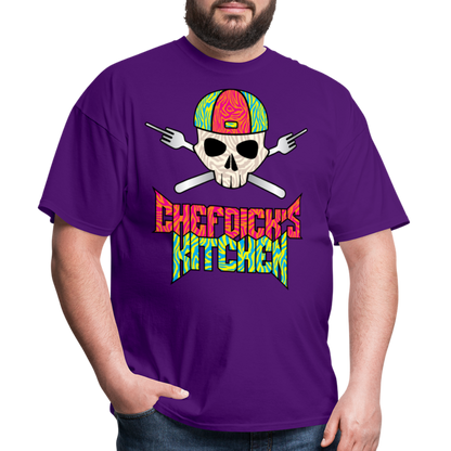 Chef Dick's Kitchen Unisex Classic T-Shirt - purple